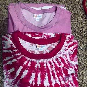Two Liv style shirts NWOT pinks 💕💗💕